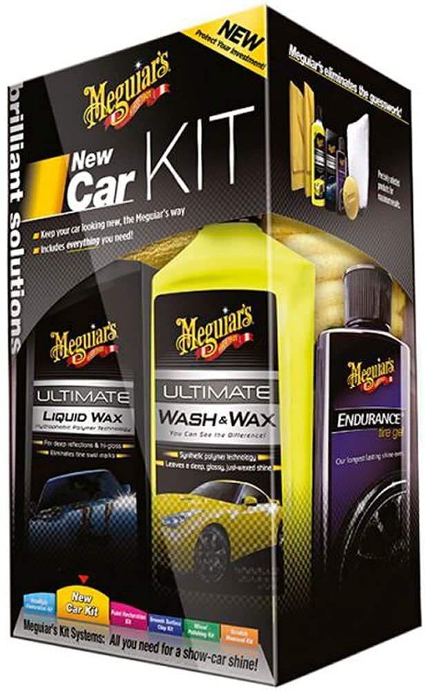 Automobilių plovimo komplektas Mequiar's New Car Kit, 946 ml цена и информация | Autochemija | pigu.lt