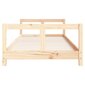 Vaikiškas lovos rėmas vidaXL, 80x200 cm, rudas kaina ir informacija | Vaikiškos lovos | pigu.lt