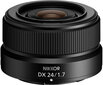 Nikon NIKKOR Z DX 24mm F1.7 kaina ir informacija | Objektyvai | pigu.lt