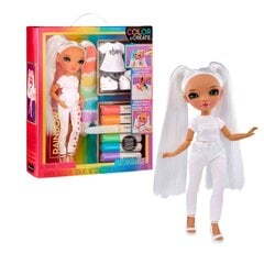 Lėlė MGA Rainbow High Color & Create Fashion Doll- Green Eyes kaina ir informacija | Žaislai mergaitėms | pigu.lt