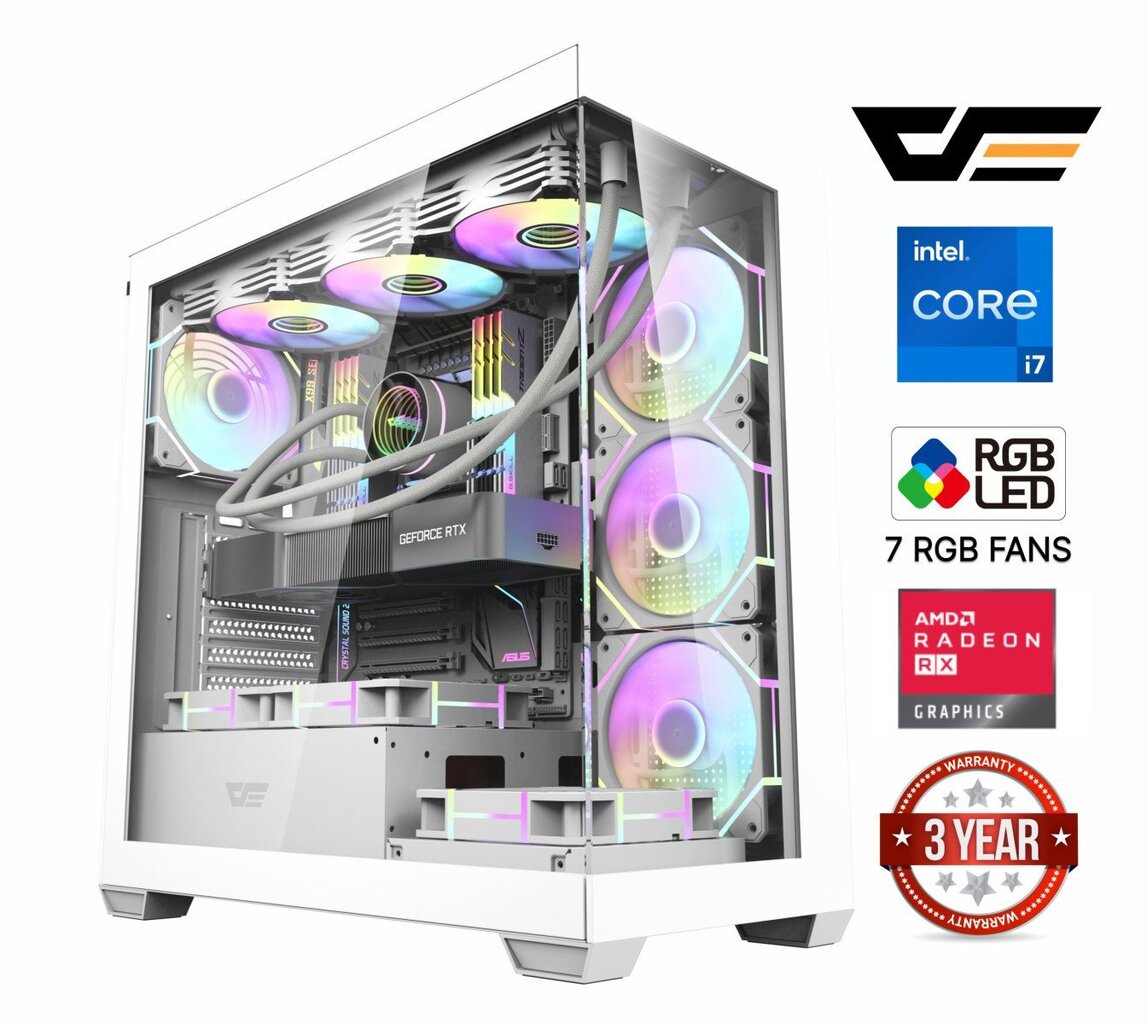 Gamer i7-13700F kaina ir informacija | Stacionarūs kompiuteriai | pigu.lt