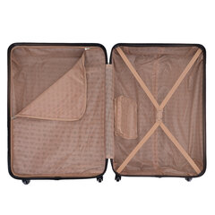 Средний чемодан M Solier 22' STL902 ABS - серый цена и информация | Чемоданы, дорожные сумки  | pigu.lt