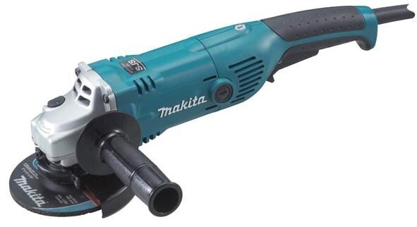 Kampinis šlifuoklis Makita GA5021C, 1450W, 125mm kaina ir informacija | Šlifuokliai | pigu.lt