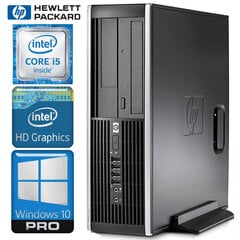HP 6200 PRO SFF i5-2400 8GB 2TB WIN10Pro цена и информация | Стационарные компьютеры | pigu.lt