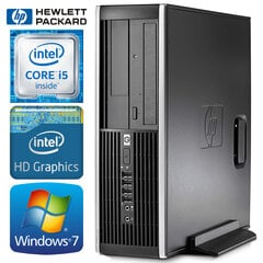 HP 6200 PRO SFF i5-2400 8GB 120SSD WIN7Pro [refurbished] цена и информация | Stacionarūs kompiuteriai | pigu.lt