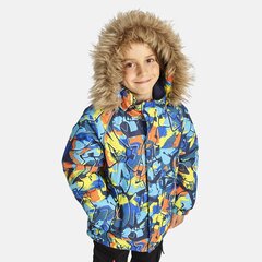 Huppa žieminė striukė berniukams Marinel 17200030*32299, mėlyna/geltona kaina ir informacija | Žiemos drabužiai vaikams | pigu.lt