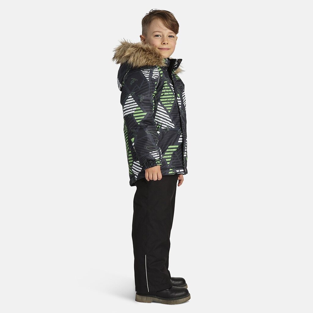 Huppa komplektas berniukams Žiema 41480030*32587, pilkas/žalias kaina ir informacija | Žiemos drabužiai vaikams | pigu.lt