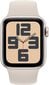 Apple Watch SE GPS 40mm Starlight Aluminium Case with Starlight Sport Band - S/M - MR9U3ET/A цена и информация | Išmanieji laikrodžiai (smartwatch) | pigu.lt