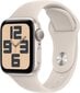 Apple Watch SE GPS 40mm Starlight Aluminium Case with Starlight Sport Band - S/M - MR9U3ET/A kaina ir informacija | Išmanieji laikrodžiai (smartwatch) | pigu.lt