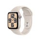 Apple Watch SE GPS 40mm Starlight Aluminium Case with Starlight Sport Band - M/L - MR9V3ET/A kaina ir informacija | Išmanieji laikrodžiai (smartwatch) | pigu.lt