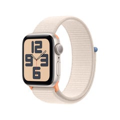 Apple Watch SE GPS 40mm Starlight Aluminium Case with Starlight Sport Loop - MR9W3ET/A kaina ir informacija | Išmanieji laikrodžiai (smartwatch) | pigu.lt