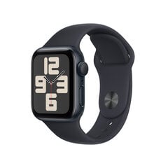 Apple Watch SE GPS 40mm Midnight Aluminium Case with Midnight Sport Band - S/M - MR9X3ET/A kaina ir informacija | Išmanieji laikrodžiai (smartwatch) | pigu.lt