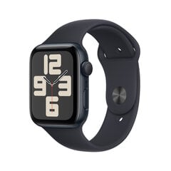 Apple Watch SE GPS 44mm Midnight Aluminium Case with Midnight Sport Band - S/M - MRE73ET/A kaina ir informacija | Išmanieji laikrodžiai (smartwatch) | pigu.lt