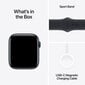 Apple Watch SE GPS 44mm Midnight Aluminium Case with Midnight Sport Band - M/L - MRE93ET/A цена и информация | Išmanieji laikrodžiai (smartwatch) | pigu.lt