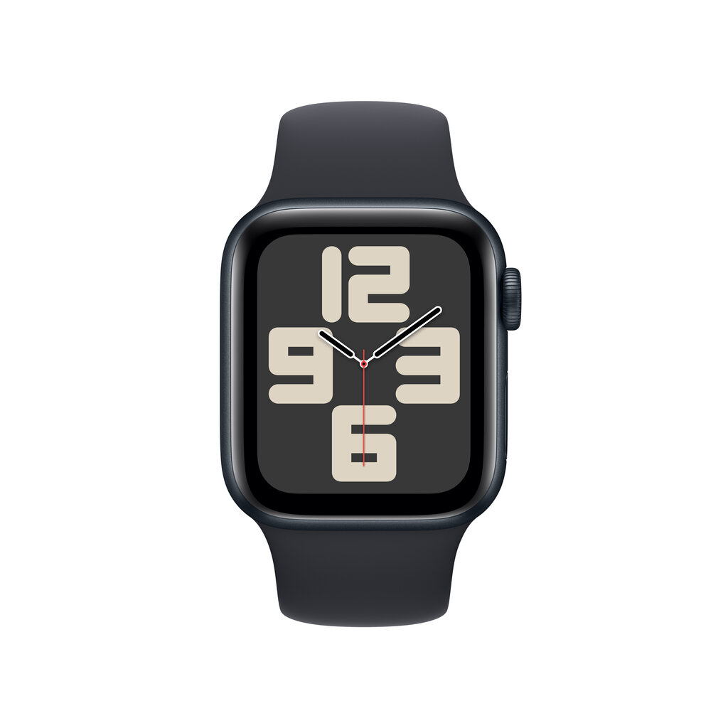 Apple Watch SE GPS + Cellular 40mm Midnight Aluminium Case with Midnight Sport Band - M/L - MRGA3ET/A kaina ir informacija | Išmanieji laikrodžiai (smartwatch) | pigu.lt