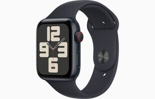 Apple Watch SE GPS + Cellular 40mm Midnight Aluminium Case with Midnight Sport Band - M/L - MRGA3ET/A kaina ir informacija | Išmanieji laikrodžiai (smartwatch) | pigu.lt