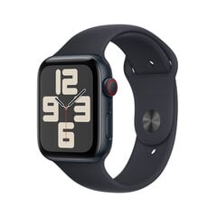 Apple Watch SE GPS + Cellular 44mm Midnight Aluminium Case with Midnight Sport Band - S/M MRH53ET/A цена и информация | Смарт-часы (smartwatch) | pigu.lt