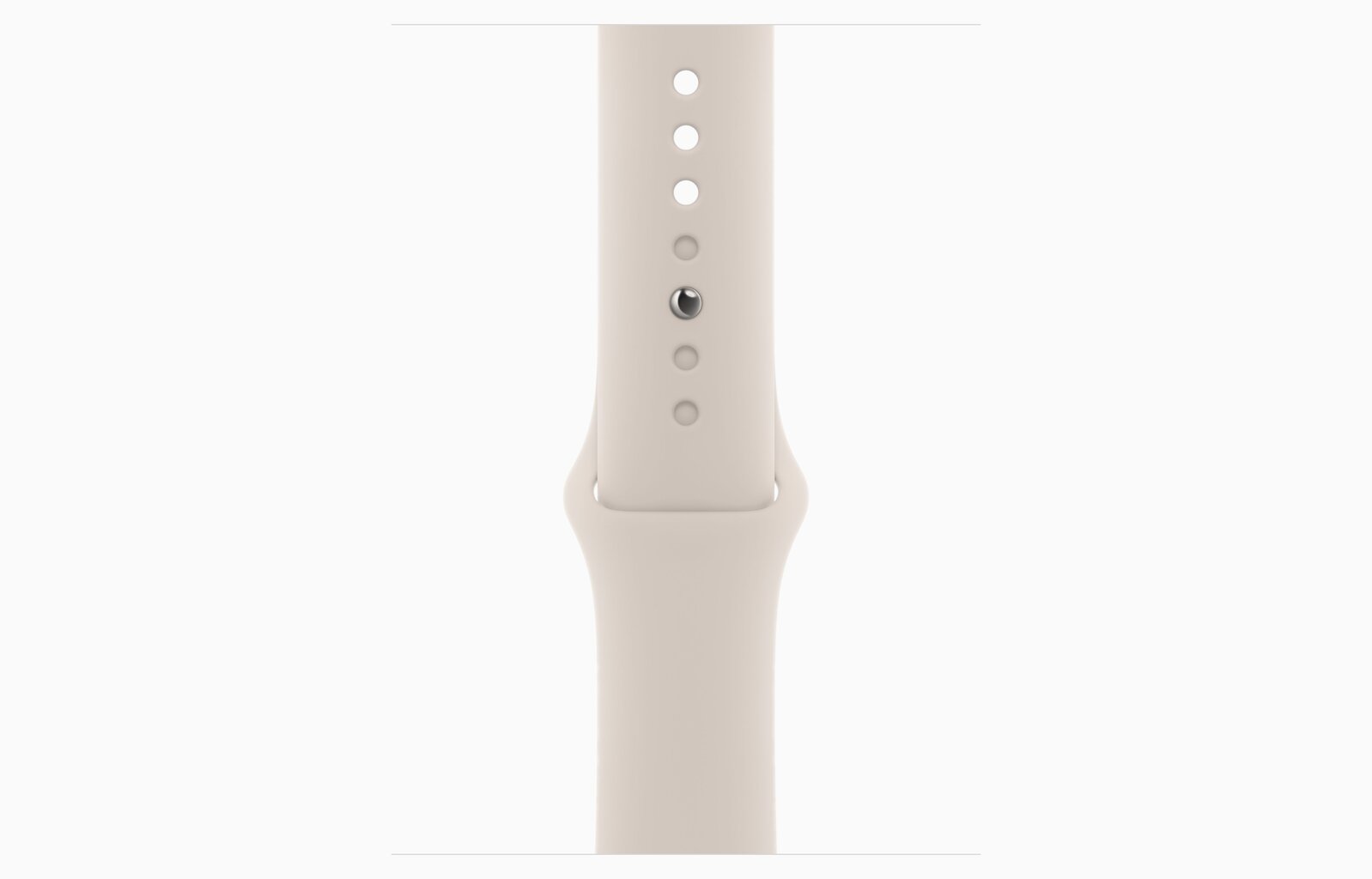 Apple Watch Series 9 GPS 41mm Starlight Aluminium Case with Starlight Sport Band - S/M MR8T3ET/A kaina ir informacija | Išmanieji laikrodžiai (smartwatch) | pigu.lt