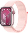 Apple Watch Series 9 41mm Pink Aluminum/Light Pink Sport Loop