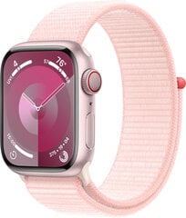 Apple Watch Series 9 45mm Pink Aluminum/Light Pink Sport Loop kaina ir informacija | Išmanieji laikrodžiai (smartwatch) | pigu.lt