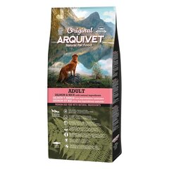 Arquivet Original Lašiša su ryžiais, 12 kg kaina ir informacija | Sausas maistas šunims | pigu.lt