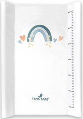 Vystymo stalas Tega Baby, 50x70 cm, baltas kaina ir informacija | Пеленальные доски и пеленки | pigu.lt