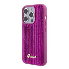 CG Mobile Guess Sequin Script Logo Case GUHCP15SPSFDGSF цена и информация | Чехлы для телефонов | pigu.lt