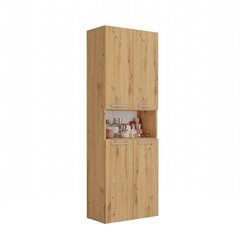 Шкаф для ванной комнаты Top E Shop NEL DK 2K, коричневый цвет цена и информация | Шкафчики для ванной | pigu.lt
