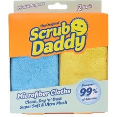 Scrub Daddy mikropluošto šluostė, 2 vnt kaina ir informacija | Valymo reikmenys ir priedai | pigu.lt