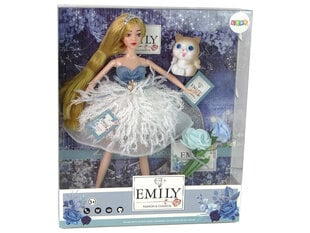 Lėlė LeanToys Emily su elegantiška suknele kaina ir informacija | Žaislai mergaitėms | pigu.lt