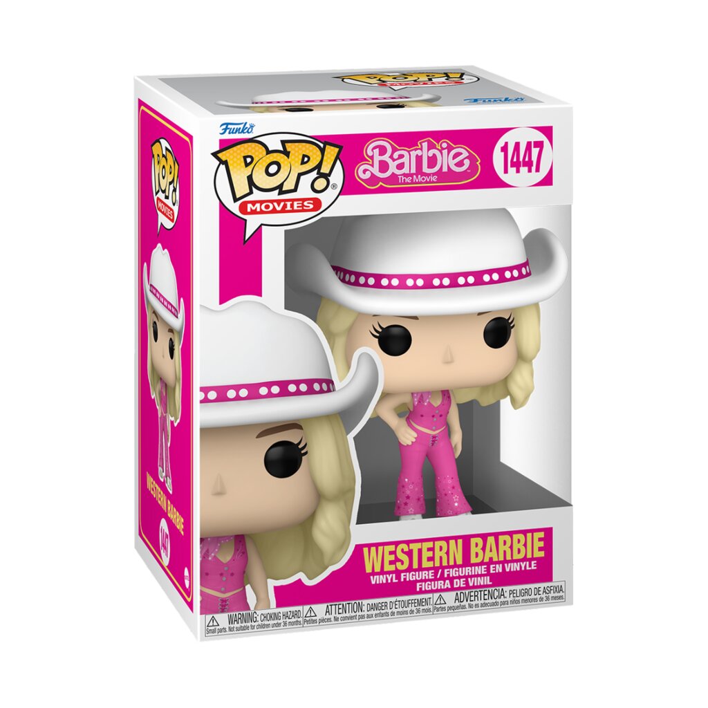 FUNKO POP! Vinilinė figūrėlė: Barbie Movie - Cowgirl Barbie цена и информация | Smėlio dėžės, smėlis | pigu.lt