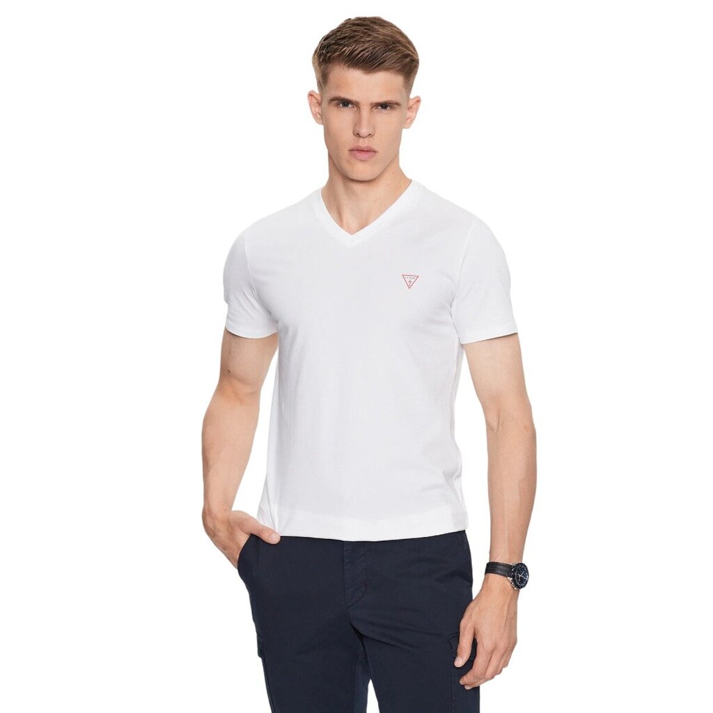 Guess marškinėliai vyrams 81464, balti цена и информация | Vyriški marškinėliai | pigu.lt
