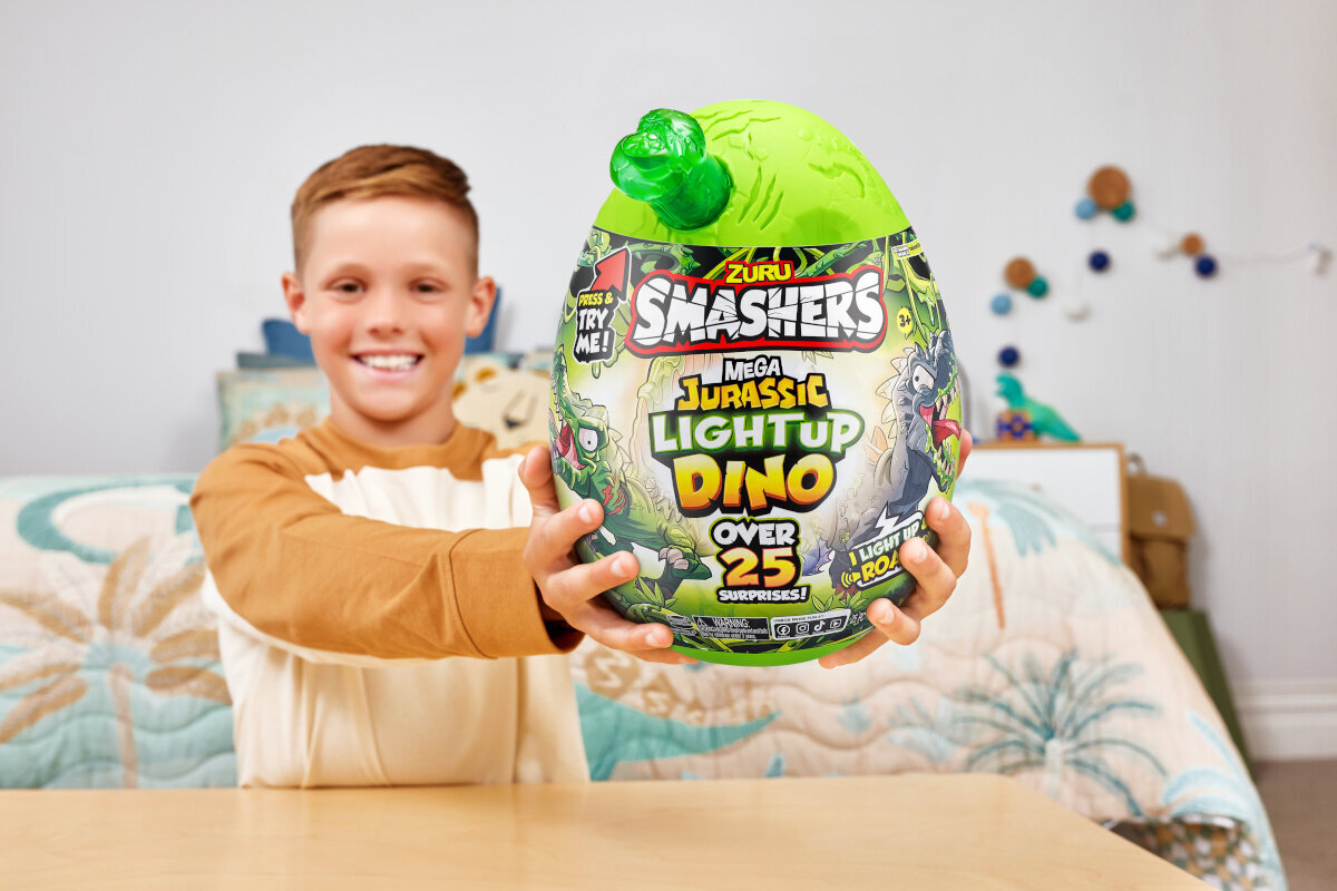 Žaislinis dinozauras Smashers Jurassic Mega Light-Up Dino S1 kaina ir informacija | Žaislai berniukams | pigu.lt