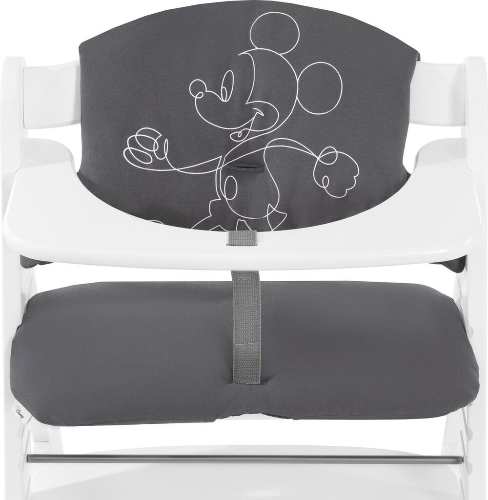 Maitinimo kėdutės paminkštinimas Hauck Select Disney Mickey Mouse, juodas kaina ir informacija | Maitinimo kėdutės | pigu.lt