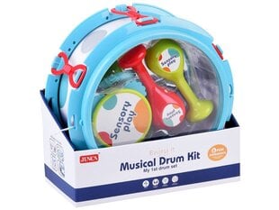 Детский набор музыкальных инструментов с барабанами цена и информация | Игрушки для малышей | pigu.lt
