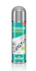 Grandinės purškiklis Motorex Chainlube Allround Aerosol, 300 ml kaina ir informacija | Įrankiai, priežiūros priemonės dviračiams | pigu.lt