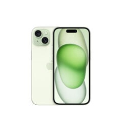 Apple iPhone 15 128GB Green MTP53PX/A цена и информация | Мобильные телефоны | pigu.lt