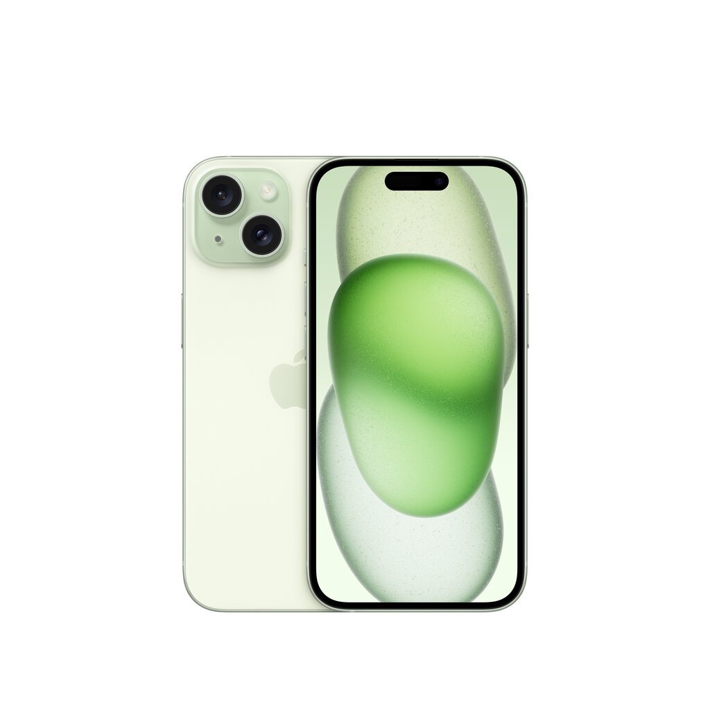 Apple iPhone 15 128GB Green MTP53PX/A цена и информация | Mobilieji telefonai | pigu.lt