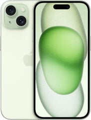 Apple iPhone 15 Plus 256GB Green MU1G3PX/A цена и информация | Мобильные телефоны | pigu.lt