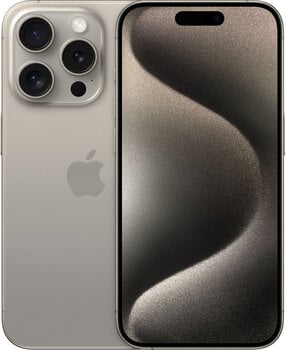 Apple iPhone 15 Pro 128GB Natural Titanium MTUX3PX/A kaina ir informacija | Mobilieji telefonai | pigu.lt