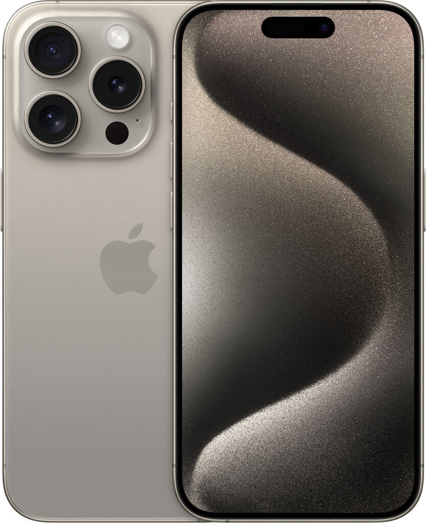 Apple iPhone 15 Pro 256GB Natural Titanium MTV53PX/A цена и информация | Mobilieji telefonai | pigu.lt