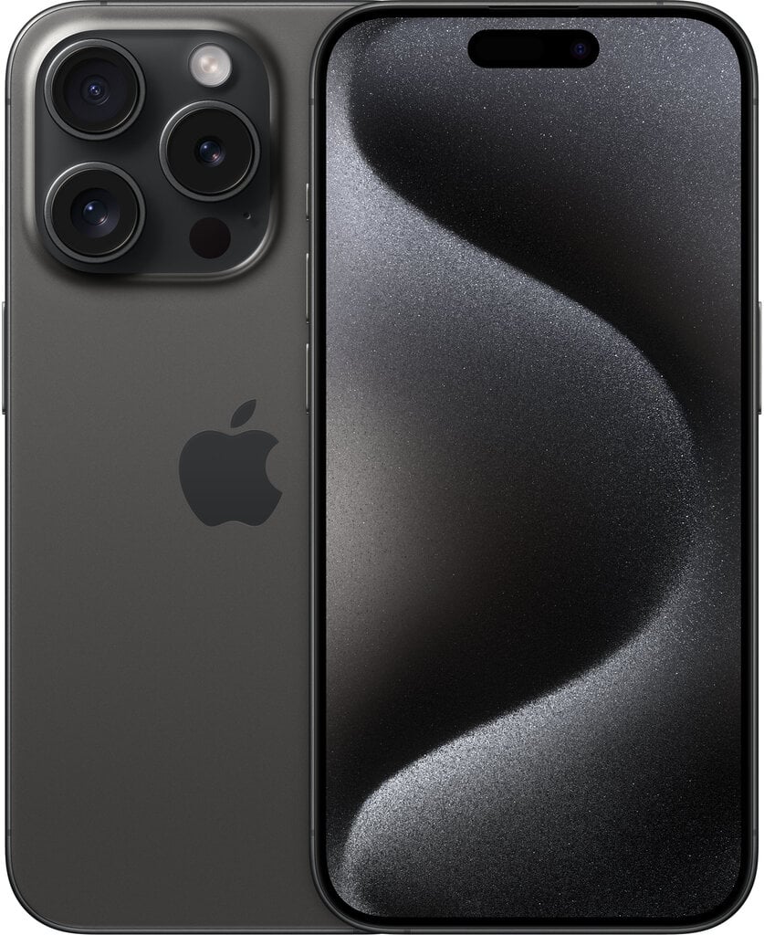 Телефон Apple iPhone 15 Pro Max 256GB Black Titanium MU773PX/A цена |  pigu.lt