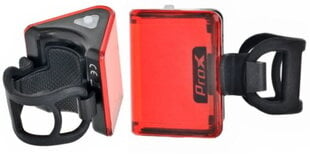 Galinė lempa ProX Phoenix I COB, raudona kaina ir informacija | Žibintai ir atšvaitai dviračiams | pigu.lt