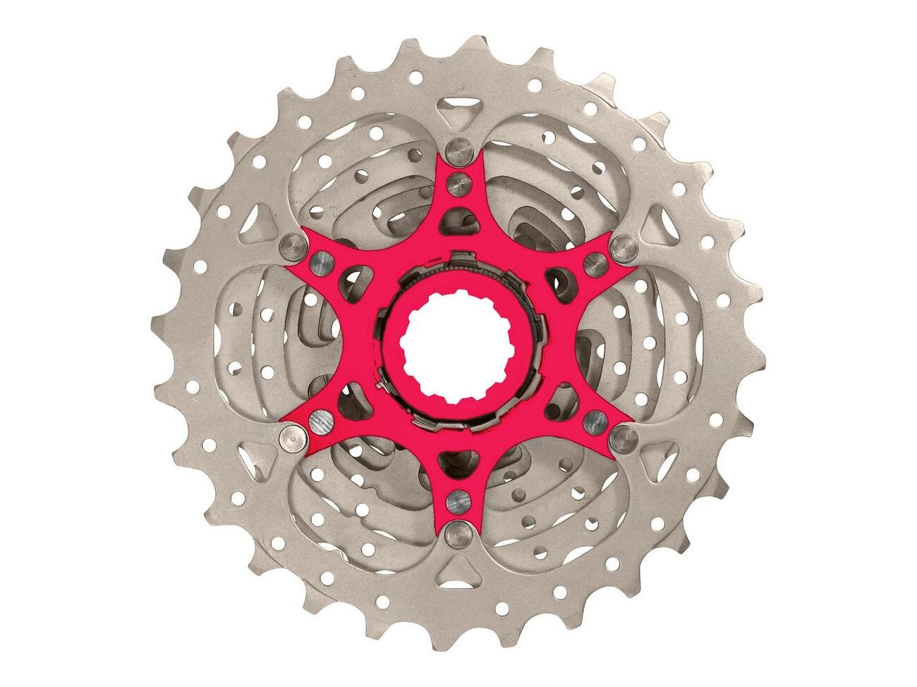 Galinis žvaigždžių blokas SunRace CSRX0 10-speed kaina ir informacija | Kitos dviračių dalys | pigu.lt