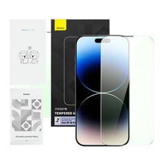 Baseus Crystal Series IP 14 Pro kaina ir informacija | Apsauginės plėvelės telefonams | pigu.lt