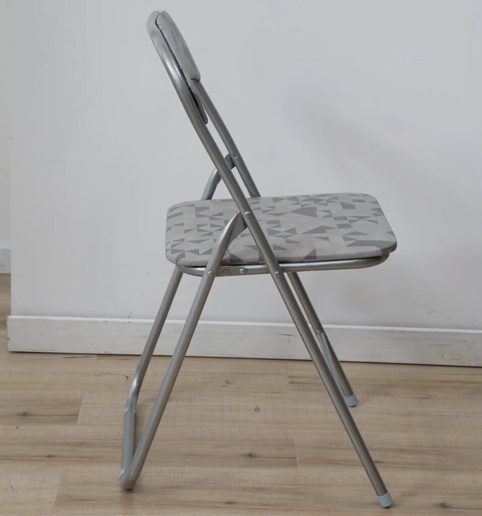 Sulankstoma kėdė Patio Flower, sidabrinė kaina ir informacija | Lauko kėdės, foteliai, pufai | pigu.lt