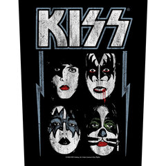 Bышивка KISS BACK PATCH: FACES цена и информация | Принадлежности для мотоциклов | pigu.lt