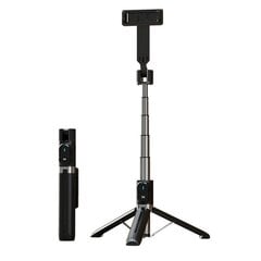 Selfie Stick - with detachable bluetooth remote control and tripod - P90 BLACK цена и информация | Моноподы для селфи («Selfie sticks») | pigu.lt