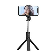 Selfie Stick MINI - with detachable bluetooth remote control and tripod - P20S BLACK цена и информация | Моноподы для селфи («Selfie sticks») | pigu.lt