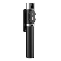 Selfie Stick - with detachable bluetooth remote control and tripod - P60 BLACK цена и информация | Моноподы для селфи («Selfie sticks») | pigu.lt